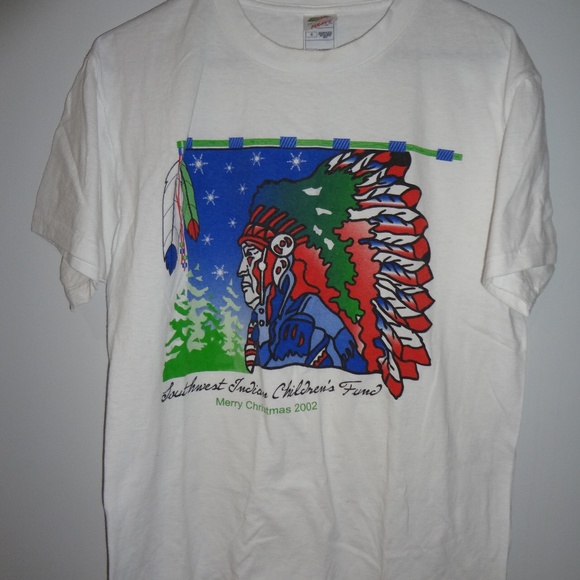 SOUTHWEST INDIAN CHILDREN'S FUND MERRY CHRISTMAS 2002 LARGE - Picture 1 of 3